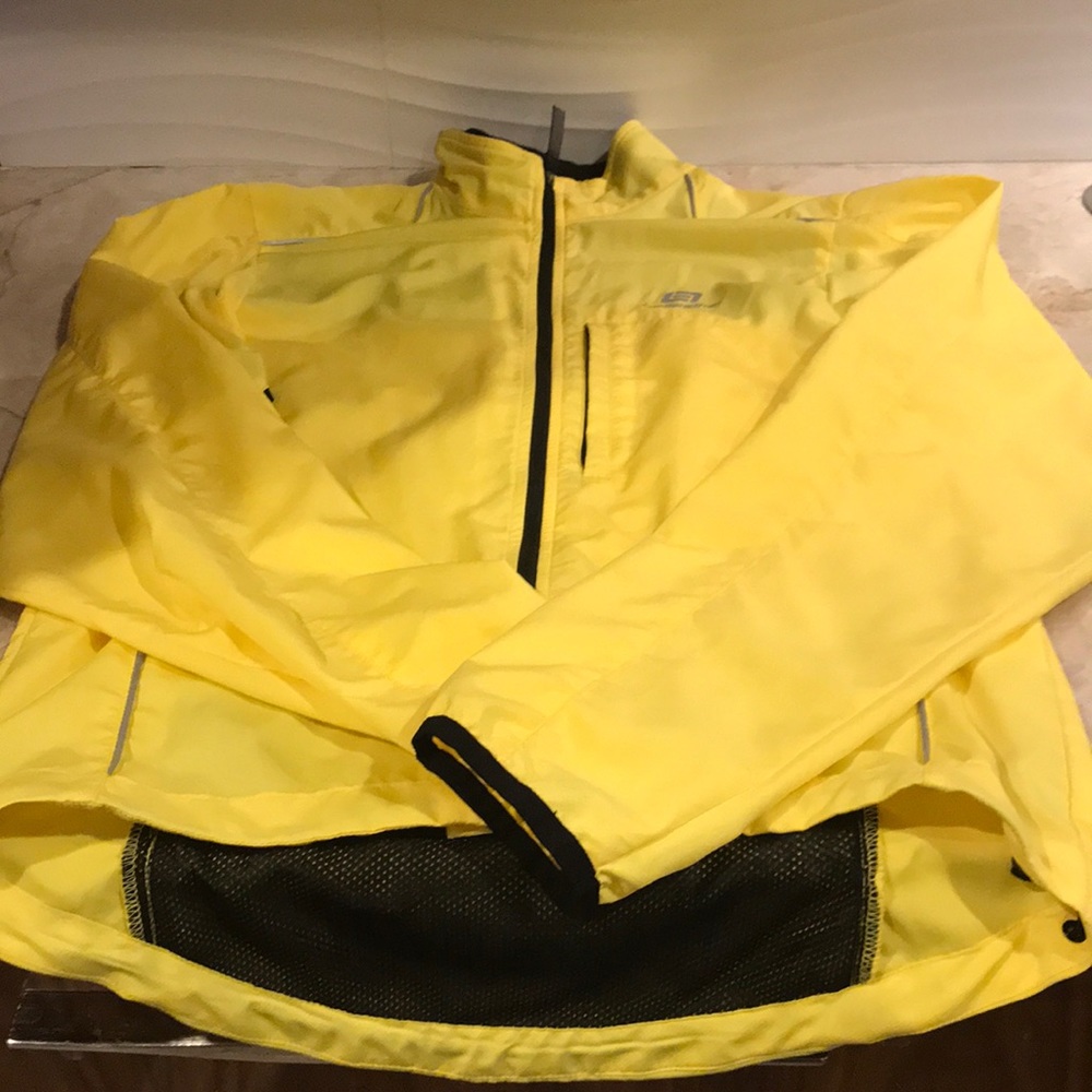 Yellow Bellwether lightweight cycling jacket